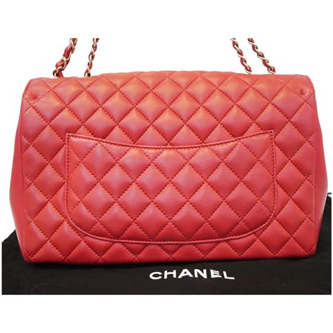 red chanel jumbo|chanel jumbo fashionphile.